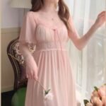 Pure Comfort Wear Luxury Design night dress.