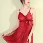 Hot & Bold Front Open Exotic Design Nighty