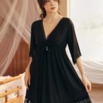 Pure Comfort Wear Exotic Design Night Dress