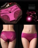 Seamless Ice Silk Women's Lace Panties - Image 2