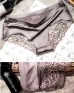 Seamless Ice Silk Women's Lace Panties - Image 3
