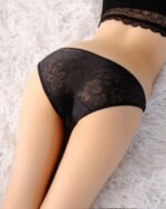 Lace floral design panties - Image 2